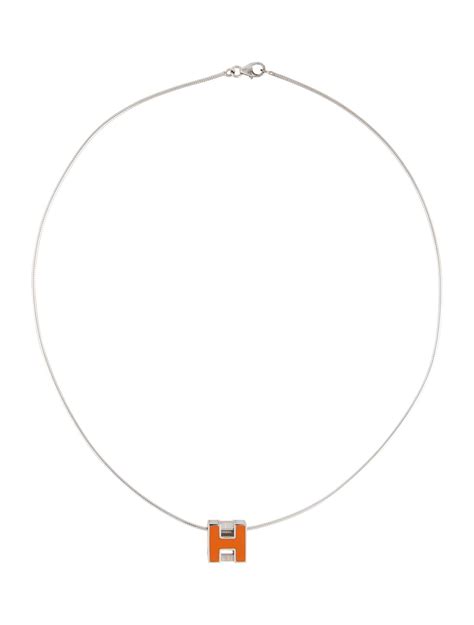 hermes h cube necklace|hermes pop h necklace price.